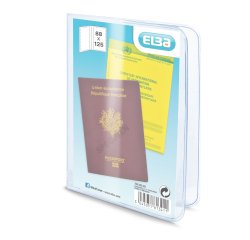 Etui passeport 8,8x12,5 PVC 20/100ème incolore