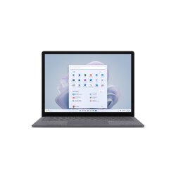 Microsoft Surface Laptop 5 Intel® Core™ i7 i7-1265U Ordinateur portable 34,3 cm (13.5") Écran tactile 16 Go LPDDR5x-SDRAM 256 Go SSD Wi-Fi 6 (802.11ax) Windows 11 Pro Platine