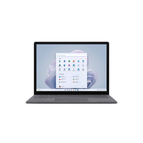 Microsoft Surface Laptop 5 Intel® Core™ i5 i5-1245U Portátil 34,3 cm (13.5") Pantalla táctil 16 GB LPDDR5x-SDRAM 256 GB SSD Wi-Fi 6 (802.11ax) Windows 11 Pro Platino