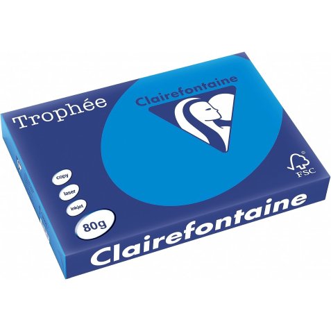 Papier universel Trophée, A3, bleu turquoise