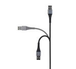 Intenso CHARGING/DATA CABLE A60C MIX 3PCS PACK ZWART cavo USB USB A USB C Nero