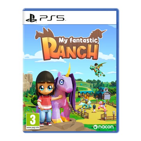 NACON My Fantastic Ranch: Unicorns & Dragons Estándar Árabe, Chino simplificado, Chino tradicional, Alemán, Holandés, Inglés, Español, Francés, Italiano, Japonés, Coreano, Polaco, Portugués, Ruso PlayStation 5