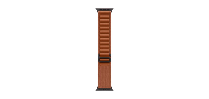 Apple MG9E4ZM/A accessoire intelligent à porter sur soi Bande Marron Titane, Polyester, Spandex