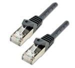 MCL FCC7BMSHF-2M/N câble de réseau Noir Cat7 S/FTP (S-STP)