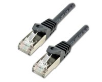 MCL FCC7BMSHF-2M/N câble de réseau Noir Cat7 S/FTP (S-STP)