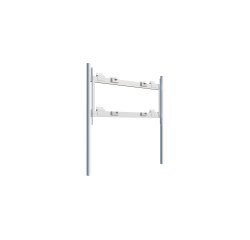 Steelcase STPM2FLRMT85 montage des affichages de messages Blanc