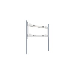 Steelcase STPM2FLRMT85 montage des affichages de messages Blanc