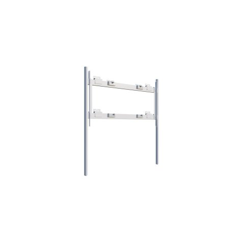 Steelcase STPM2FLRMT85 montage des affichages de messages Blanc