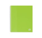 Protege-Docs Spiral Oxford School Life A5 40 Poch PP Translucide/Opaque Assorti Pav