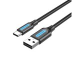 Vention Cable USB 2.0 Tipo-C COKBI/ USB Macho - USB Tipo-C Macho/ 2m/ Gris