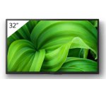 Sony FWD-32W8001 Écran d'affichage dynamique Écran plat de signalisation numérique 81,3 cm (32") LED Wifi 380 cd/m² WXGA Noir Intégré dans le processeur Android 10