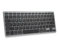 Hamlet XKK400CWB-IT keyboard Home RF Wireless + Bluetooth QWERTY Italian Black
