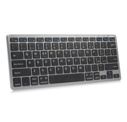 Hamlet XKK400CWB-IT keyboard Home RF Wireless + Bluetooth QWERTY Italian Black