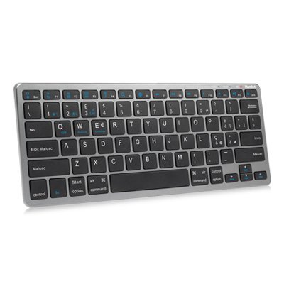 Hamlet XKK400CWB-IT tastiera Casa RF senza fili + Bluetooth QWERTY Italiano Nero