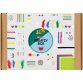 Boite creative mixte folia yeux mobiles feutrines        mousses pompons perles        coloris assortis plus de 1300