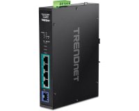 Trendnet TI-PGM541 commutateur réseau Gigabit Ethernet (10/100/1000) Noir