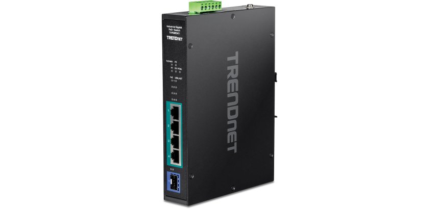 Trendnet TI-PGM541 commutateur réseau Gigabit Ethernet (10/100/1000) Noir