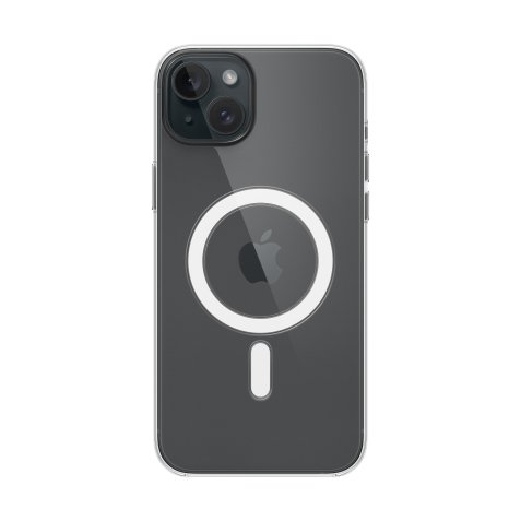 APPLE Coque iPhone 15 Plus transparente MagSafe