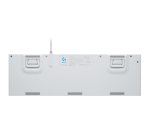 Logitech G 920-011356 clavier Gaming USB AZERTY Français Blanc