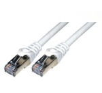 MCL FCC6BM-10M/W câble de réseau Blanc Cat6 F/UTP (FTP) Rond
