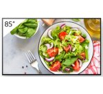 Sony FW-85BZ35L Écran d'affichage dynamique Écran plat de signalisation numérique 2,16 m (85") LCD Wifi 550 cd/m² 4K Ultra HD Noir Android 24/7