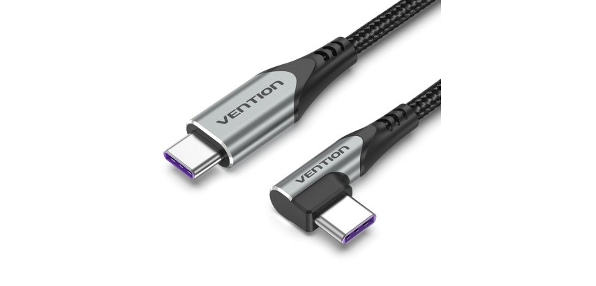 Vention TAKHH cable USB USB 2.0 2 m USB C USB A 0,48 Gbit/s 100 W Gris