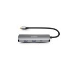 Urban Factory MHC40UF base para portátil y replicador de puertos Alámbrico USB 3.2 Gen 1 (3.1 Gen 1) Type-C Gris