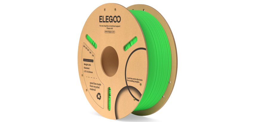 Elegoo PLA Polymilchsäure (PLA) Hellgrün 1 kg