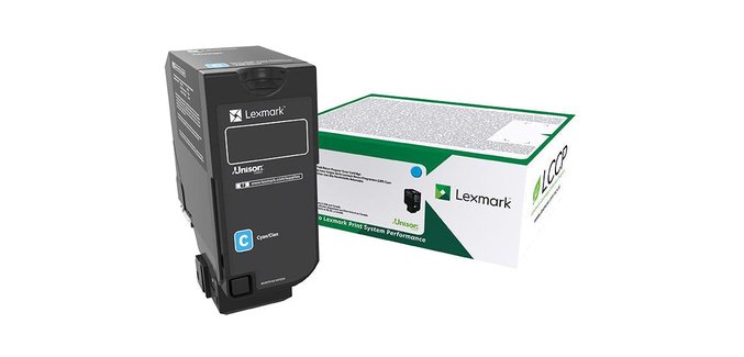 Lexmark - cyan - original - toner cartridge - LRP