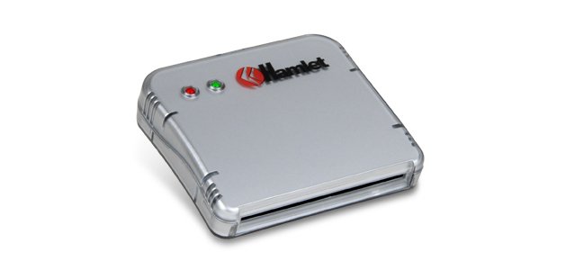 Hamlet HUSCR2 USB Smart card reader USB 2.0