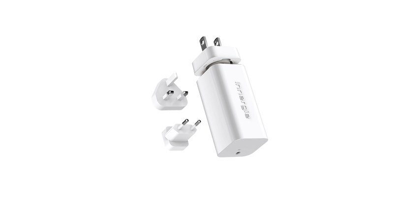 Innergie ADP-65LW XCA chargeur d'appareils mobiles Téléphone IP, Netbook, Ordinateur portable, Smartphone, Tablette Blanc Intérieure