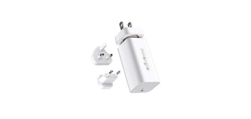 Innergie ADP-65LW XCA chargeur d'appareils mobiles Téléphone IP, Netbook, Ordinateur portable, Smartphone, Tablette Blanc Intérieure