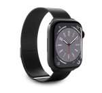 SBS Bracelet pour montre maille App Watch Noir- boîtier 38-40-41mm