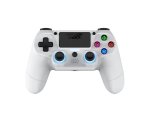 Dragonshock Mizar Bianco Bluetooth Gamepad Analogico/Digitale PlayStation 4