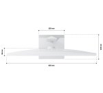 JAPANNEXT JN-IPS270UHD60F-C65W-HSP-W écran plat de PC 68,6 cm (27") 3840 x 2160 pixels 4K Ultra HD LED Blanc