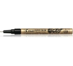 Marqueur pilot feutre permanent encre métallique pointe non bisautée extra fine polyacétate 0.5mm or