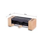 LITTLE BALANCE Raclette Multifonction Raclette 2 personnes bois