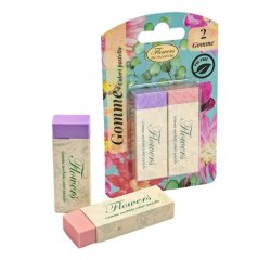 Pigna 023243400 eraser Pink, Purple 2 pc(s)