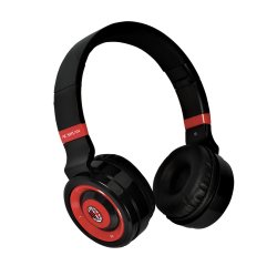 Techmade TM-046-MIL headphones/headset Wired & Wireless Head-band Calls/Music Micro-USB Bluetooth Black, Red