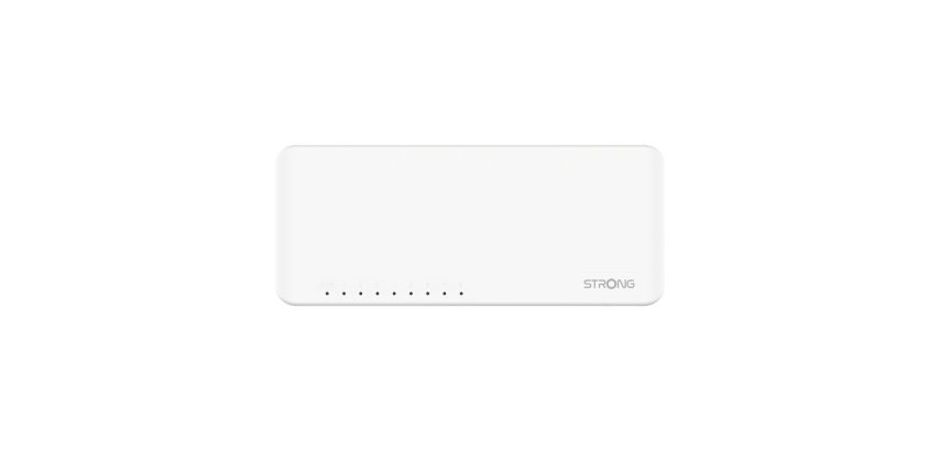Strong SW8000P switch di rete Gigabit Ethernet (10/100/1000) Bianco