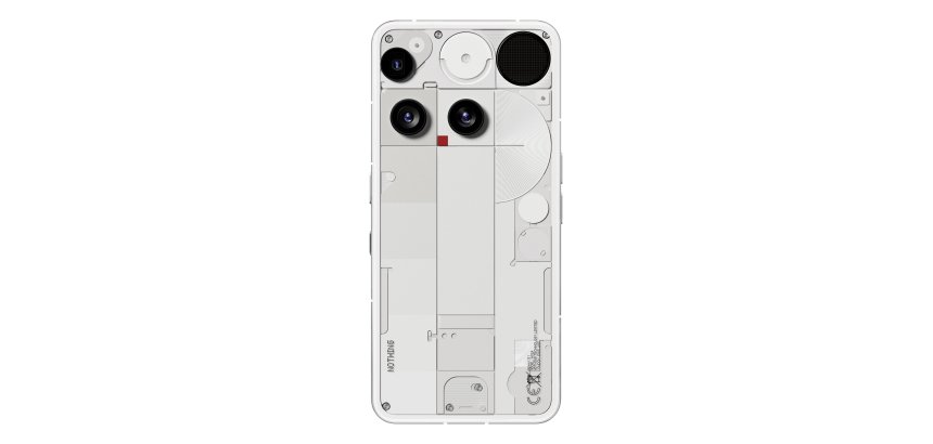 Nothing Phone (3) 16,9 cm (6.67") SIM doble Android 15 5G 12 GB 256 GB 5150 mAh Blanco