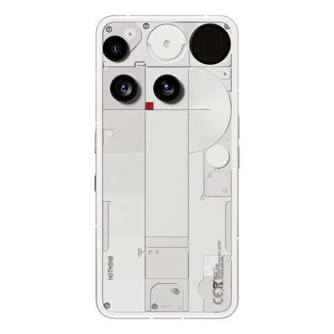Nothing Phone (3) 16,9 cm (6.67") SIM doble Android 15 5G 12 GB 256 GB 5150 mAh Blanco