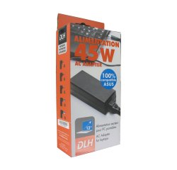 DLH Alimentation secteur 45W Asus 100% compatible (sauf USB-C)