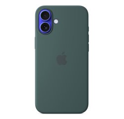 Apple Funda de silicona con MagSafe para el iPhone 16 Plus - Verde lago