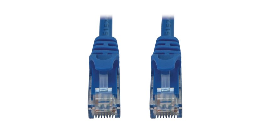 Tripp Lite N261-010-BL câble de réseau Bleu 3,1 m Cat6a U/UTP (UTP) Rond