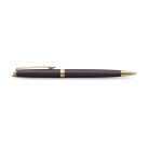 Stylo-bille waterman hemisphere metallic           retractable clip pointe       moyenne encre bleue coloris