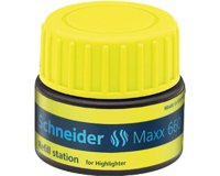 Recharge schneider maxx 660 surligneur job automatique    30ml coloris jaune