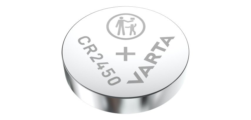 Varta LITHIUM Coin CR2450 (Batteria a bottone, 3V) Blister da 1