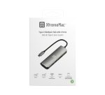 XtremeMac dockingstation USB Type-C 5000 Mbit/s Grijs