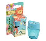Pigna 023243300 pencil sharpener Manual pencil sharpener Blue, Transparent